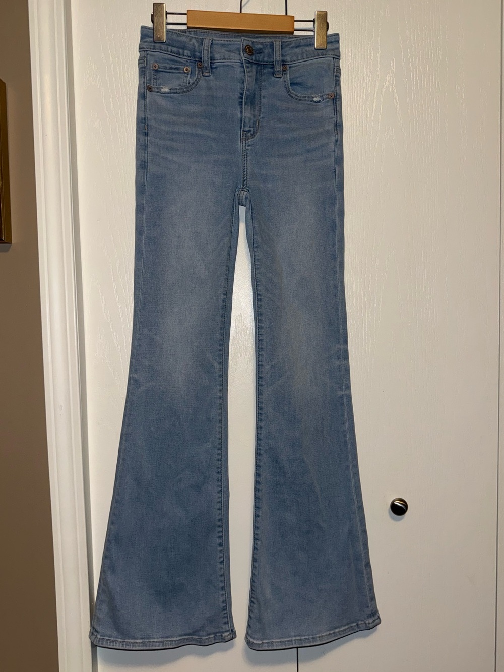 AE Super High-Waisted Flare Jean